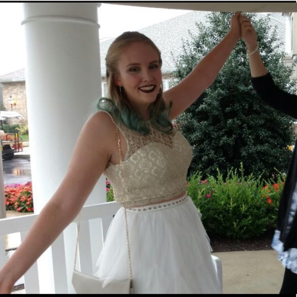 Homecoming and/or Formal dress (two-piece)